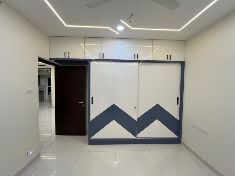 Kitchen, accurate-wind-chimes 3 Bedroom 1700 Sq.Ft. Apartment In Gachibowli Hyderabad 9971863