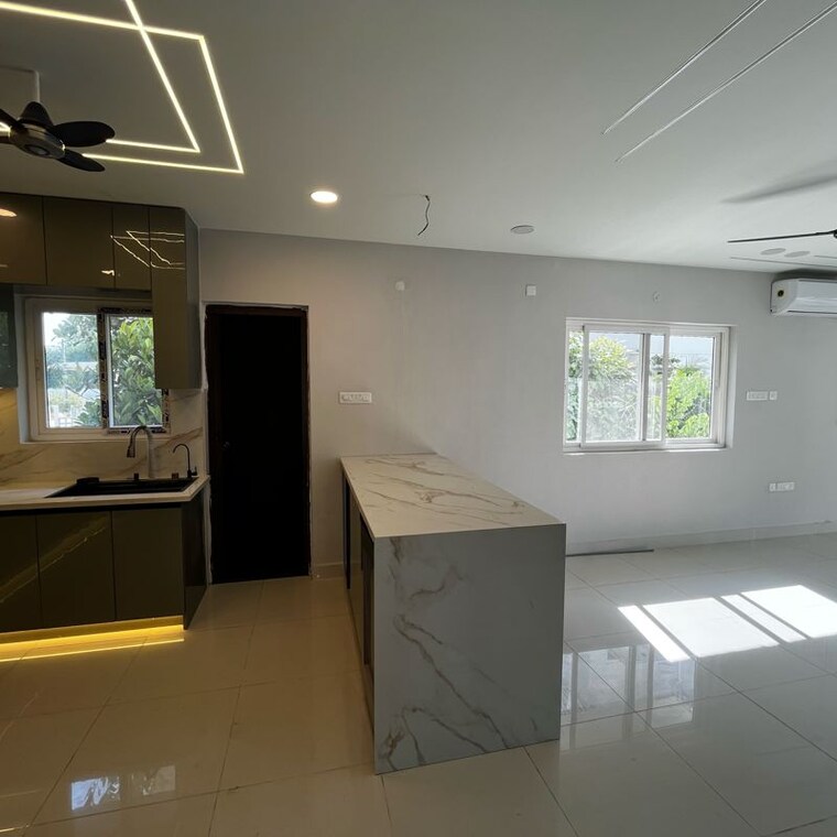 Kitchen, sark-garden-villas 3 Bedroom 2400 Sq.Ft. Villa In Mokila Hyderabad 9744159