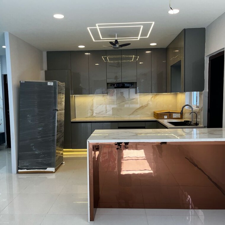 Kitchen, sark-garden-villas 3 Bedroom 2400 Sq.Ft. Villa In Mokila Hyderabad 9744159