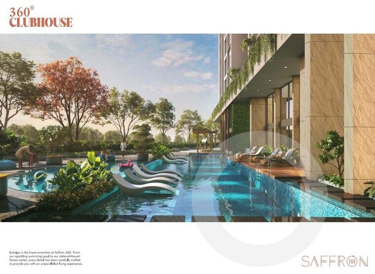 Swimming Pool, namishree-saffron-elite 3 Bedroom 1800 Sq.Ft. Apartment In Nallagandla Hyderabad 9971859
