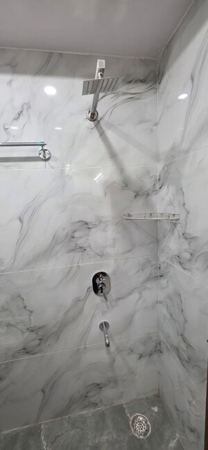 Bathroom in 1 RK Builder Floor at East Of Kailash – for Rent