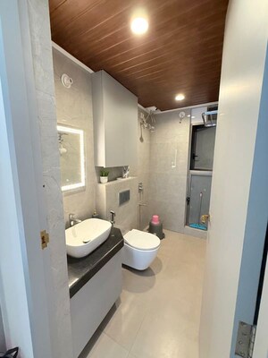 Master Bedroom in 2 BHK Apartment at Raymond Ten X Habitat, Pokhran Road No Two – for Rent