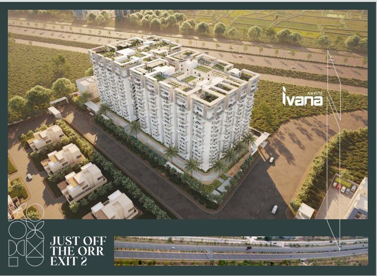 Master Plan, anvita-ivana 3 Bedroom 1870 Sq.Ft. Apartment In Kollur Hyderabad 9971879