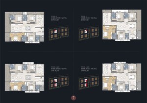 Master Plan in 3 BHK Apartment at Namishree Vrindavan, Kondapur – for Sale