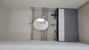 Bathroom in 3 BHK Apartment at Svadha Kollaar, Osman Nagar – for Rent