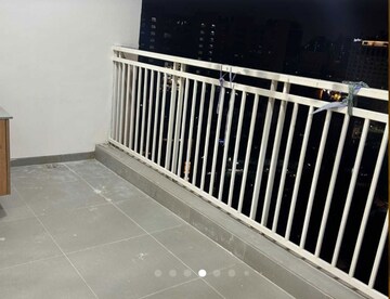 Balcony in 3 BHK Apartment at Koncept Ambience The Botanika Empress, Gachibowli – for Rent
