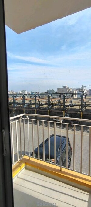 Balcony in 1 BHK Apartment at Wave Dream Homes, Wave City – for Rent