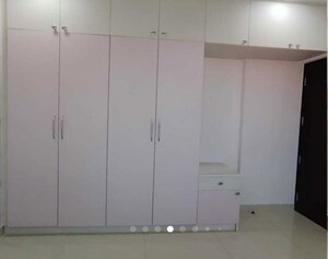 Bathroom in 3 BHK Apartment at Lansum Eden Gardens, Kondapur – for Rent