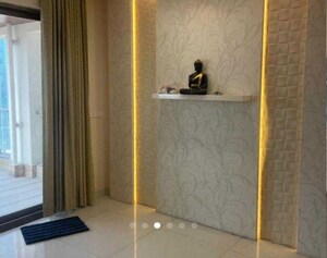 Bathroom in 3 BHK Apartment at Rajapushpa Provincia, Narsingi – for Rent