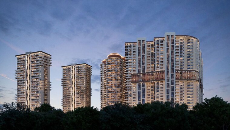 Exterior View, ambala highway 3 Bedroom 2050 Sq.Ft. Apartment In Ambala Highway Zirakpur 9971941