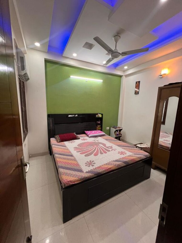 Bedroom, niti khand i 3 Bedroom 1400 Sq.Ft. Builder Floor In Niti Khand I Ghaziabad 9971962