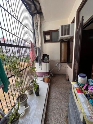 Balcony in 3 BHK Builder Floor at Niti Khand I – for Sale