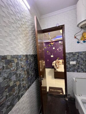 Kitchen in 3 BHK Builder Floor at Niti Khand I – for Sale