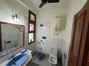 Bathroom in 2 BHK Builder Floor at Kohli One Malibu Town, Sector 47 – for Rent