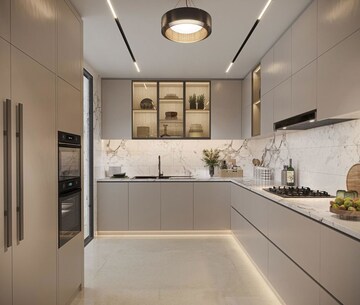 Kitchen in 4 BHK Apartment at DLF The Arbour, Sector 63 – for Sale