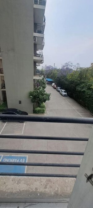 Balcony in 1 RK Apartment at Dhoot Time Residency, Sector 63 – for Sale