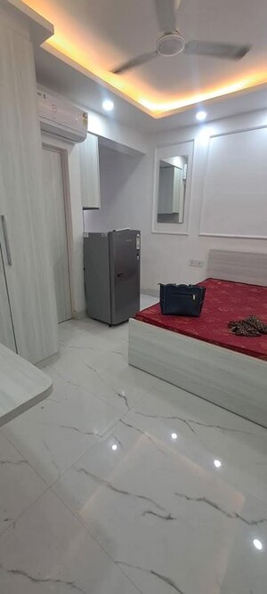 Bathroom in 1 RK Apartment at Dhoot Time Residency, Sector 63 – for Sale