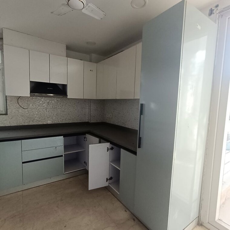 Kitchen, kalkaji 3 Bedroom 1800 Sq.Ft. Builder Floor In Kalkaji Delhi 9972016