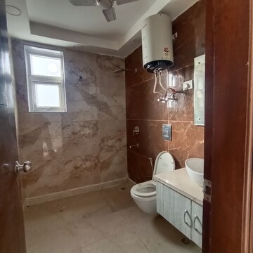 Bathroom in 3 BHK Builder Floor at Kalkaji – for Rent