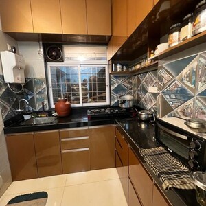 Kitchen in 1 RK Apartment at Hirani Shree Siddhi Bldg No 69 , Nehru Nagar – for Sale