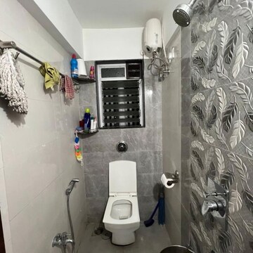 Bathroom in 1 RK Apartment at Hirani Shree Siddhi Bldg No 69 , Nehru Nagar – for Sale