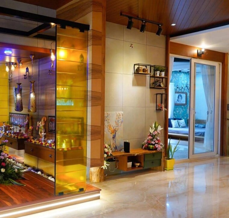 Living Room, dsr-the-classe 4 Bedroom 3333 Sq.Ft. Apartment In Narsingi Hyderabad 9972027