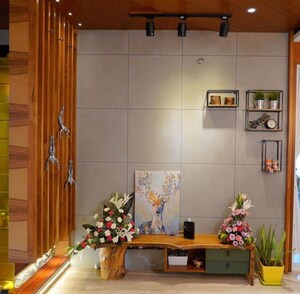 Living Room in 4 BHK Apartment at DSR The Classe, Narsingi – for Rent