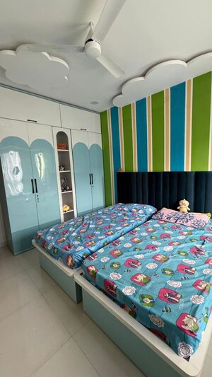 Bedroom in 3.5 BHK Villa at Mantra Montana Phase 1, Dhanori – for Rent