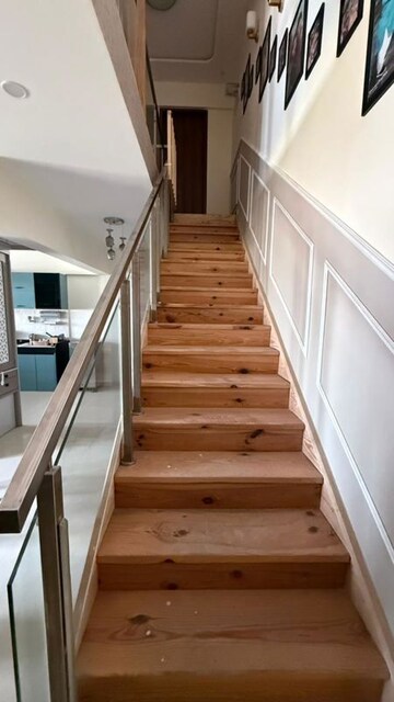 Balcony in 3.5 BHK Villa at Mantra Montana Phase 1, Dhanori – for Rent