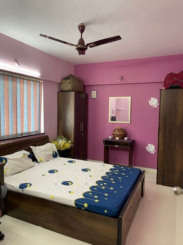 Bedroom in 2 BHK Apartment at Chhajed Orange Habitat, Mundhwa – for Rent