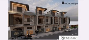 4 BHK Villa – Exterior View View at Eldeco City Villa, Iim Road - for Sale