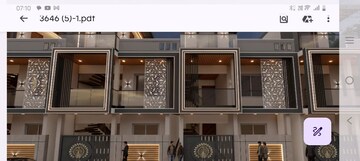 4 BHK Villa – Exterior View View at Eldeco City Villa, Iim Road - for Sale