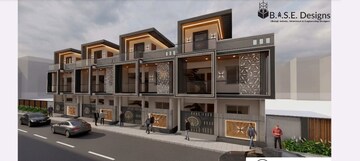 4 BHK Villa – Exterior View View at Eldeco City Villa, Iim Road - for Sale