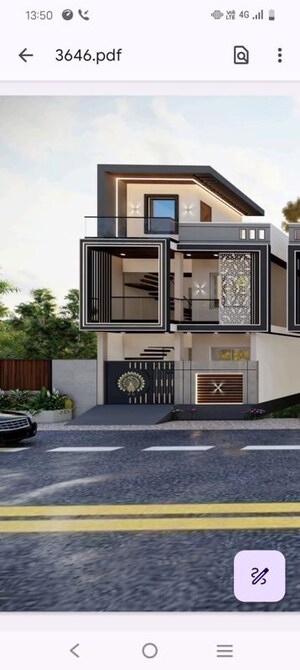 4 BHK Villa – Exterior View View at Eldeco City Villa, Iim Road - for Sale