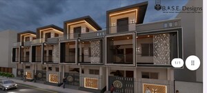 4 BHK Villa – Exterior View View at Eldeco City Villa, Iim Road - for Sale