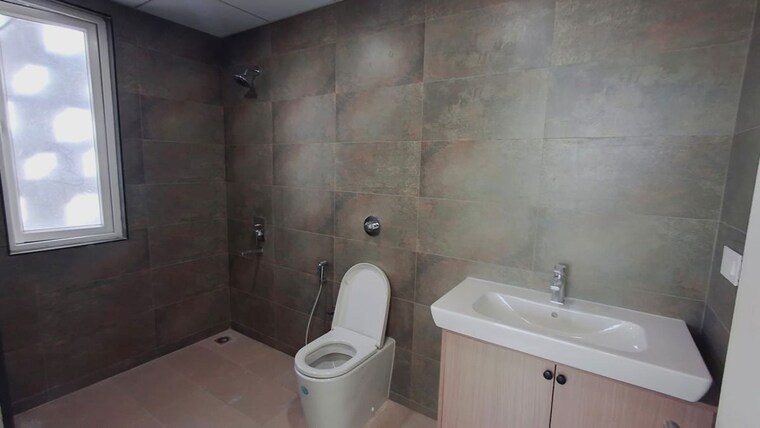 Bathroom, universal-botanika-tower-a-and-b 3 Bedroom 2255 Sq.Ft. Apartment In Gachibowli Hyderabad 9972033