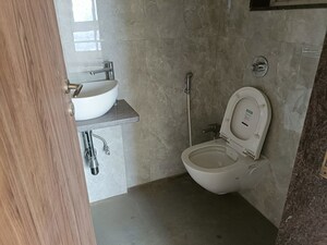 Bathroom in 3 BHK Apartment at Ashish CHS Chincholi Phatak, Malad West – for Sale