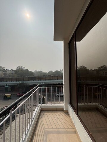 Balcony in 3 BHK Builder Floor at Greater Kailash Part 3 – for Rent