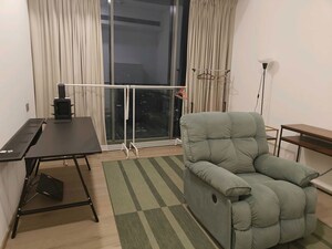 Living Room in 4 BHK Apartment at Rustomjee Crown, Prabhadevi – for Rent