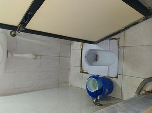 Bathroom in 1 BHK Apartment at Shiv Darshan Airoli, Airoli Sector 20 – for Rent