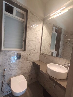 Bathroom in 3 BHK Apartment at Sahakar Excel Acropolis, Bandra East – for Sale