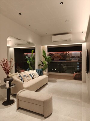 Living Room in 3 BHK Apartment at Sahakar Excel Acropolis, Bandra East – for Sale