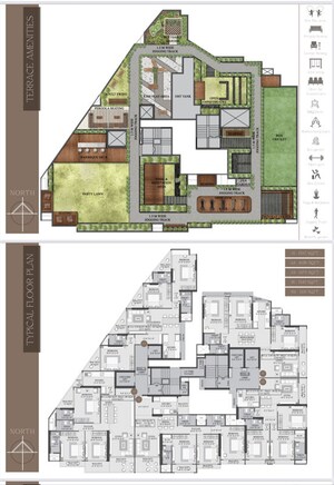 Master Plan in 5 BHK Apartment at Shree Suraj Park Grandeur, Vile Parle West – for Sale