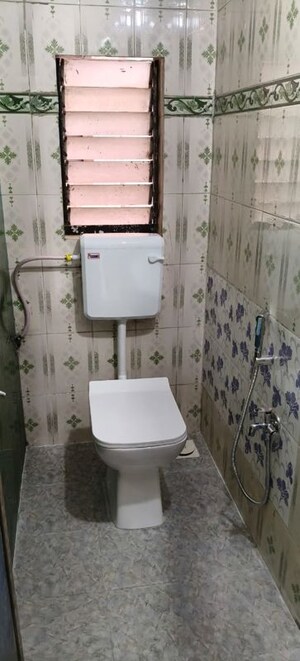 Bathroom in 1 BHK Apartment at Shelter CHS, Nerul – for Rent