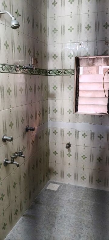 Bathroom in 1 BHK Apartment at Shelter CHS, Nerul – for Rent