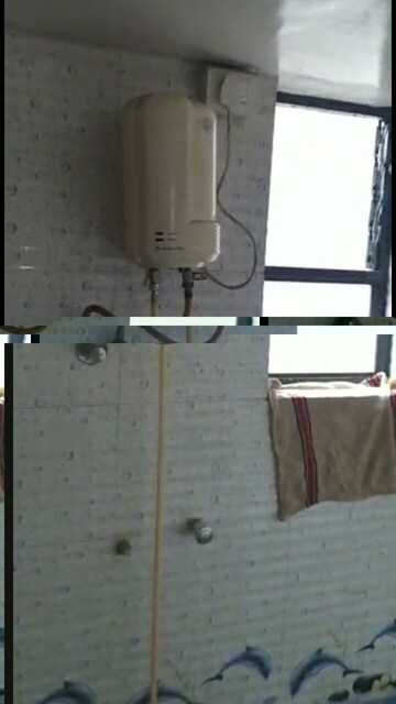 Bathroom in 2 BHK Apartment at Vanaz Corner, Kothrud – for Rent