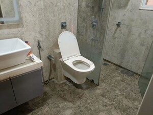 Bathroom in 3 BHK Apartment at Romell Diva, Malad West – for Sale