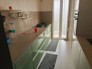Kitchen in 3 BHK Apartment at Romell Diva, Malad West – for Sale