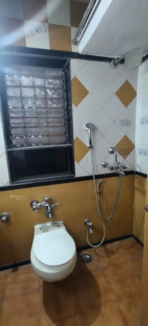 Bathroom in 2 BHK Apartment at Shreeji Plaza Nerul, Nerul Sector 23 – for Rent