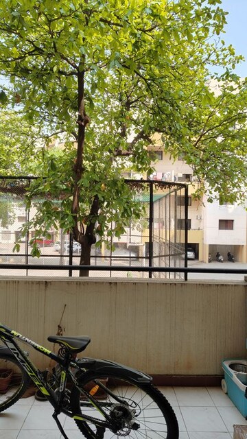 Balcony in 2 BHK Apartment at Magarpatta Daffodils Apartment, Hadapsar – for Sale